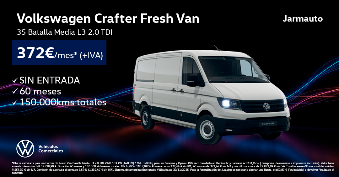 VW LCV Crafter Fresh Nov. 2025